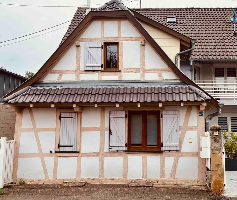 S'Hiesele Petite Maison Alsacienne Typique Ittenheim Экстерьер фото